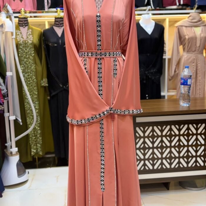 Astun leich Pink Abaya